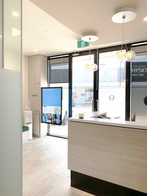 Smile Line Dental Reception Area Dentist Caroline Springs